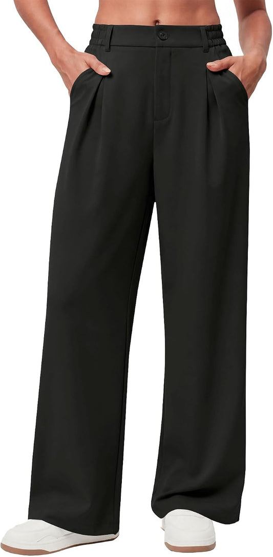 Women Fall Work Trousers Business Causal Outfits