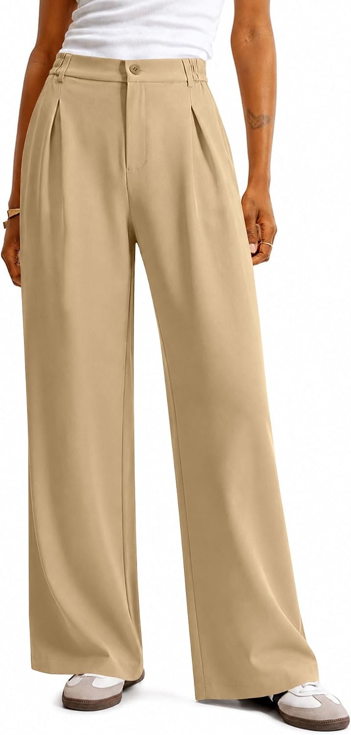 Women Fall Work Trousers Business Causal Outfits