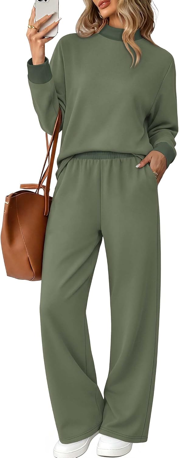 Women Striped Lounge Set Going Out Fall Outfit