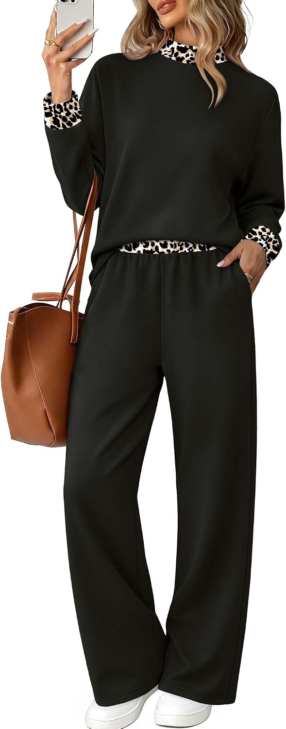 Women Striped Lounge Set Going Out Fall Outfit