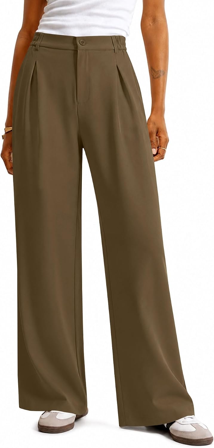 Women Fall Work Trousers Business Causal Outfits