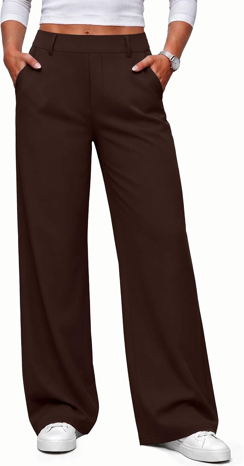 Women Business Casual Fall Outfits Work Trousers