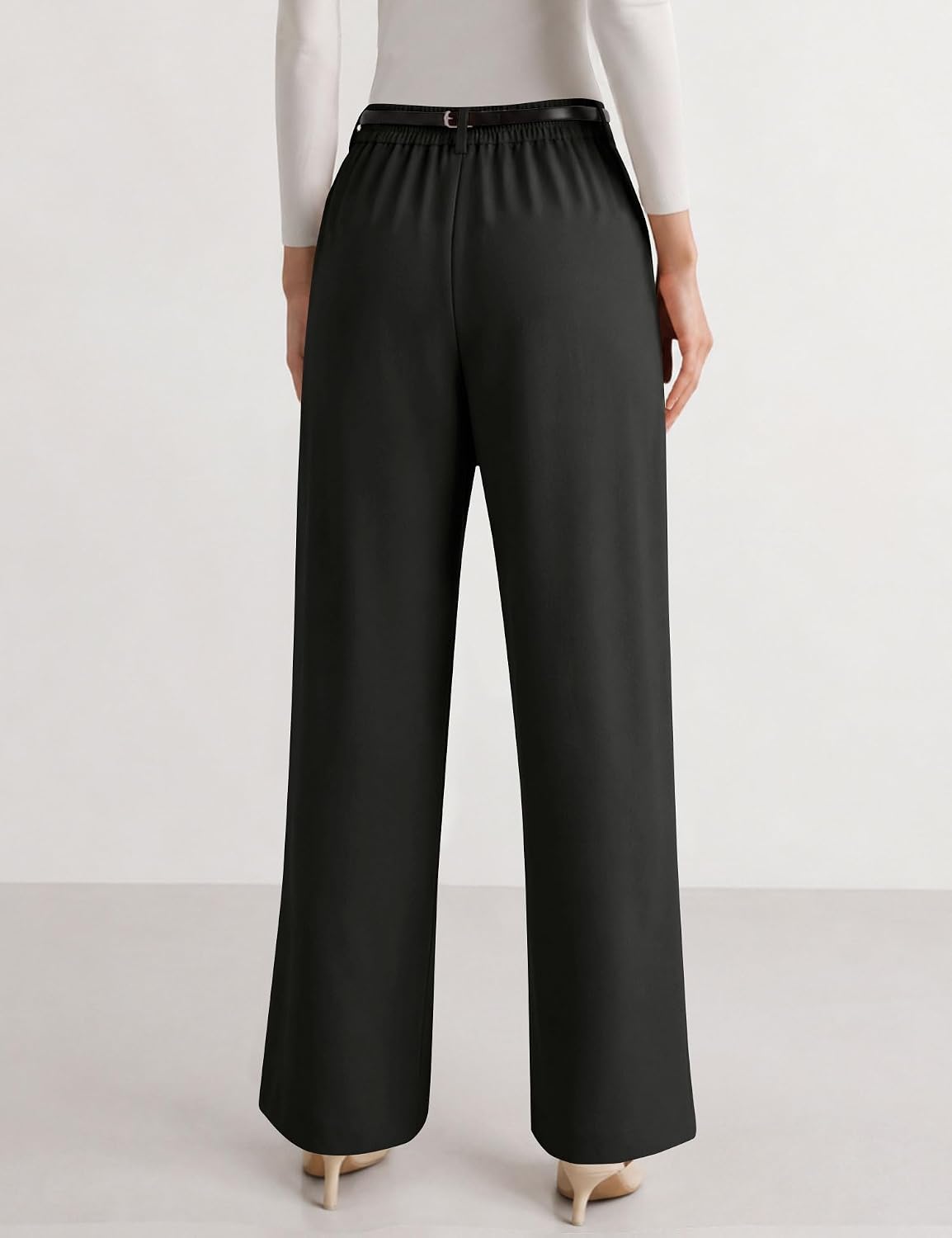 Women Fall Work Trousers Business Causal Outfits