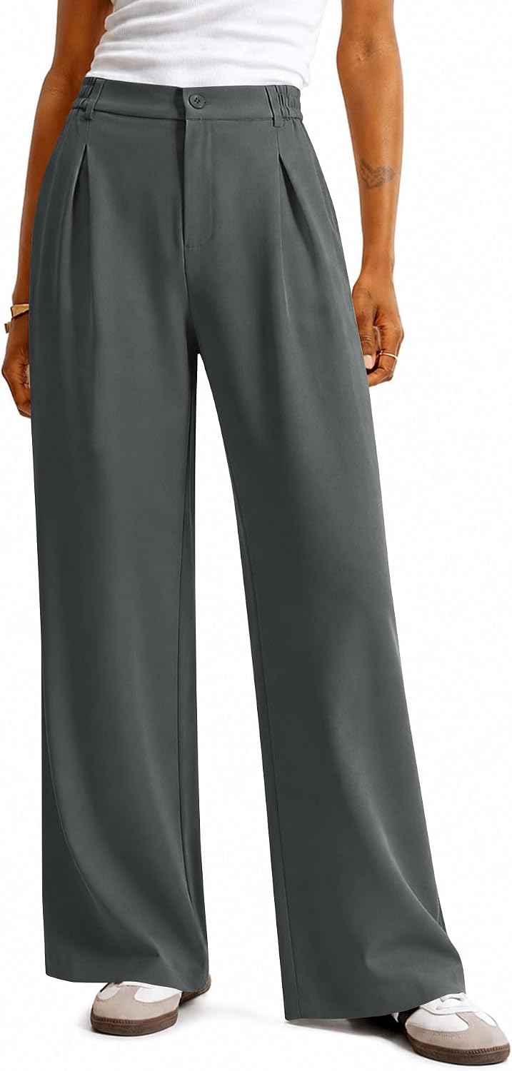 Women Fall Work Trousers Business Causal Outfits