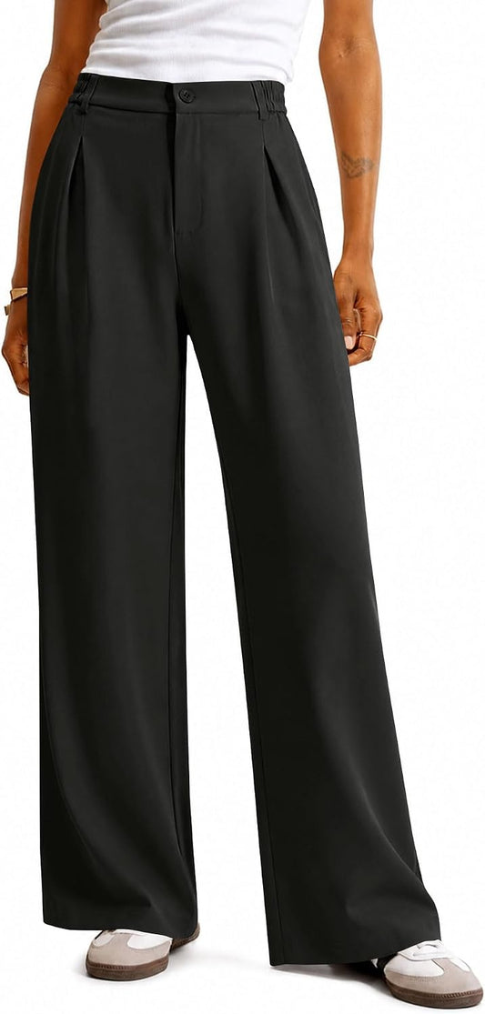 Women Fall Work Trousers Business Causal Outfits