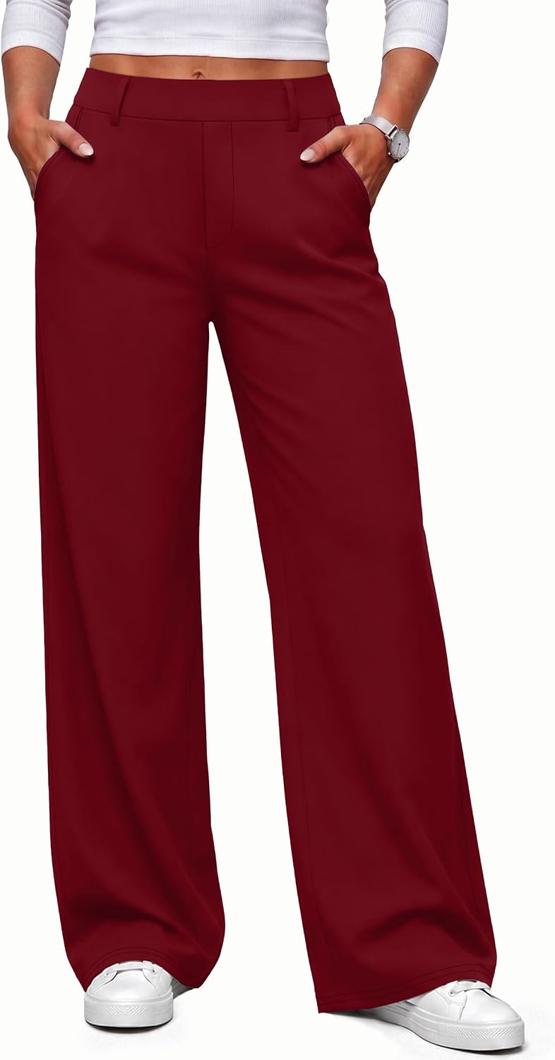 Women Business Casual Fall Outfits Work Trousers