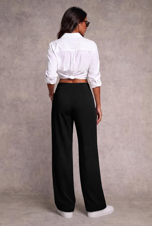 Women Business Casual Fall Outfits Work Trousers