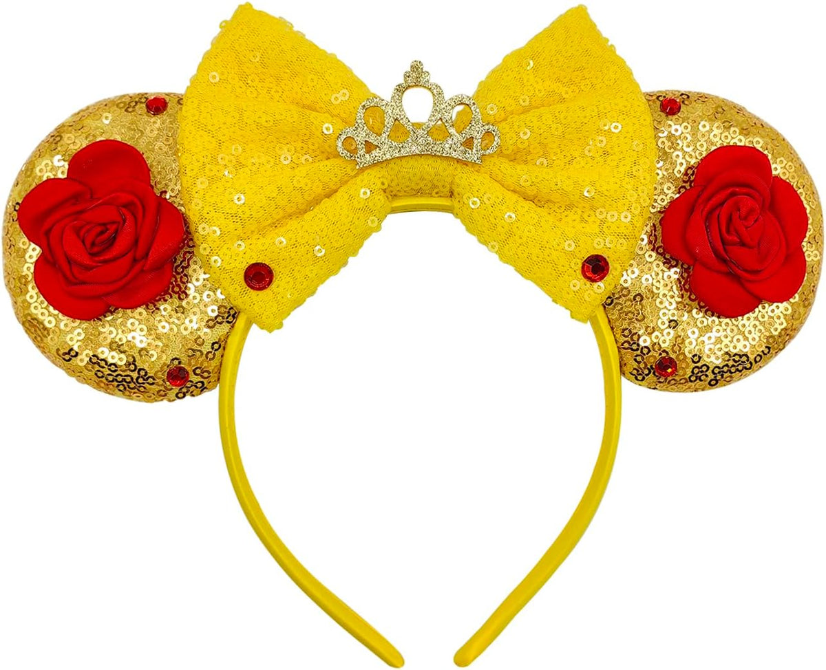Women Sequin Glitter Headwear Party Princess Decoration Cosplay Costume