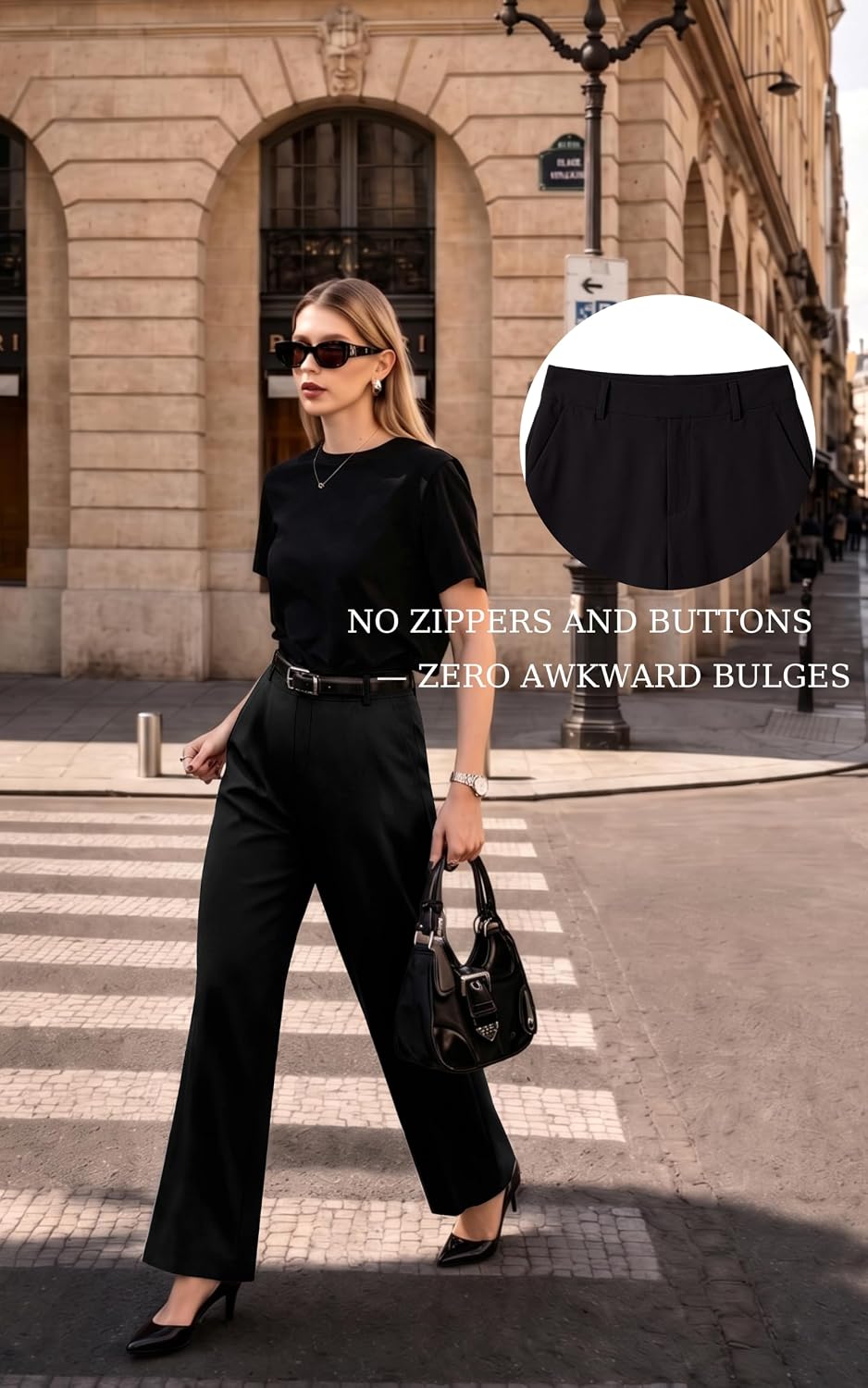 Women Business Casual Fall Outfits Work Trousers